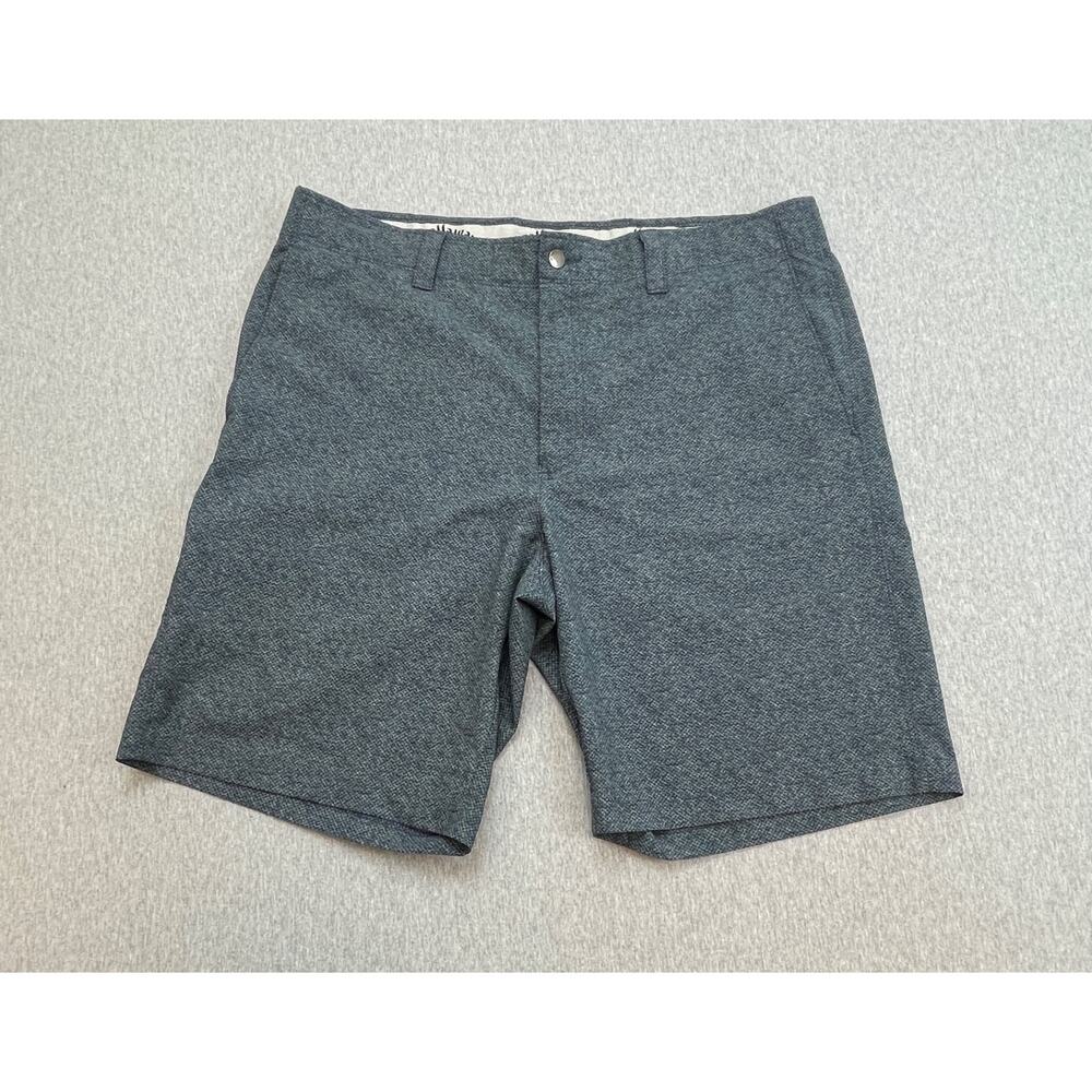 Callaway Shorts Mens 36 Gray Stretch Performance Chino Flat Front 9"‎ Inseam